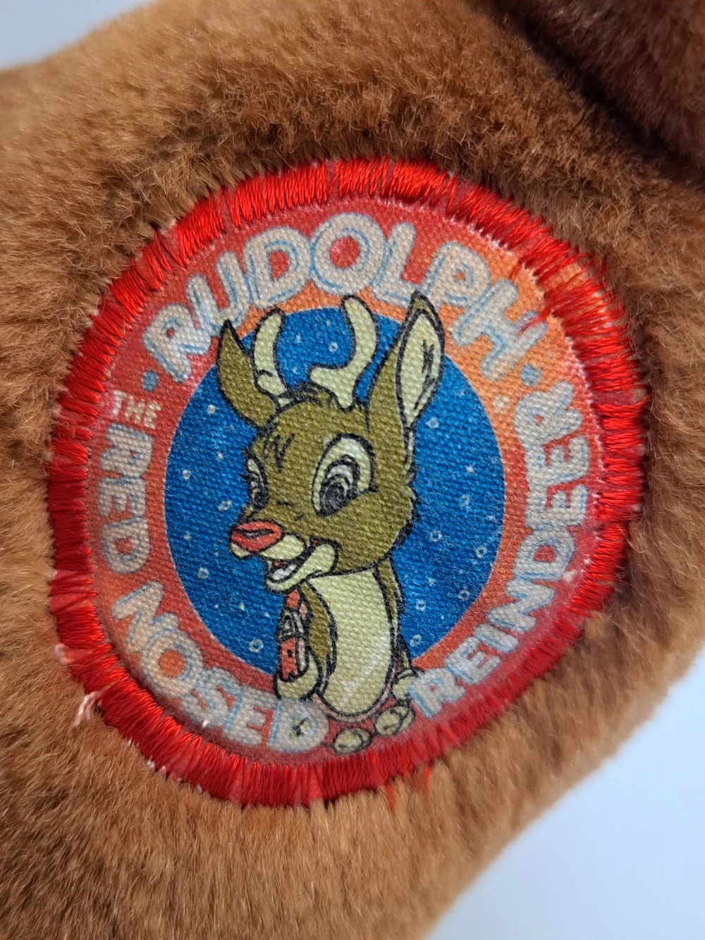 Vintage Applause Rudolph The Red Nosed Reindeer Plush Stuffed Animal Christmas